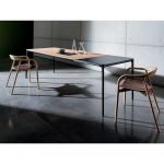 SLIM WOOD extendable table by SOVET Italia