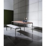 SLIM WOOD extendable table by SOVET Italia