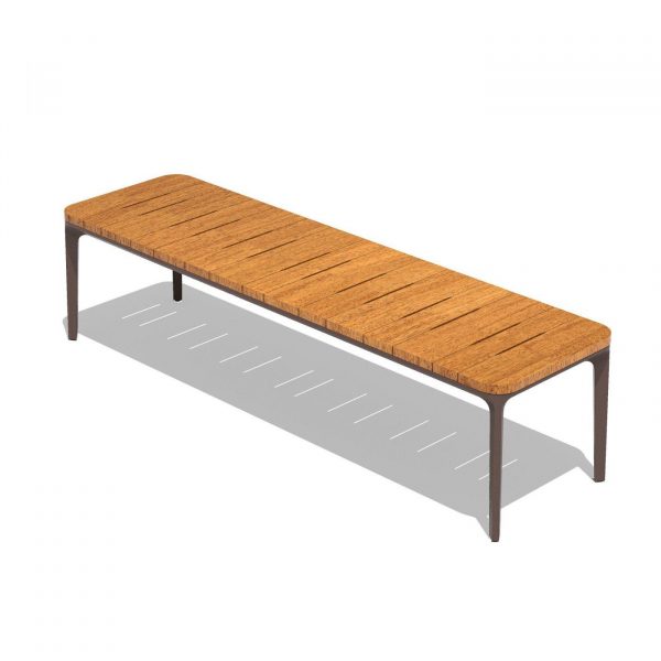 SLIM outdoor bench by SOVET Italia