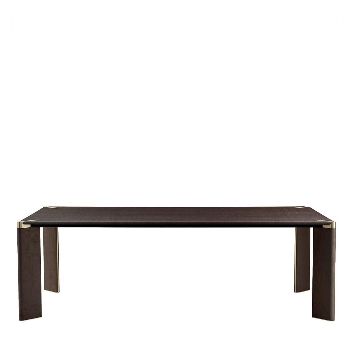 Ottanta Rectangular Wooden Dining Table by GHIDINI1961