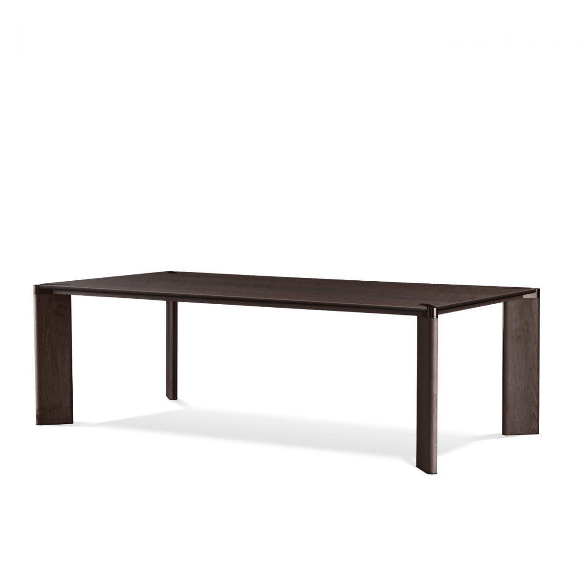 Ottanta Rectangular Wooden Dining Table by GHIDINI1961