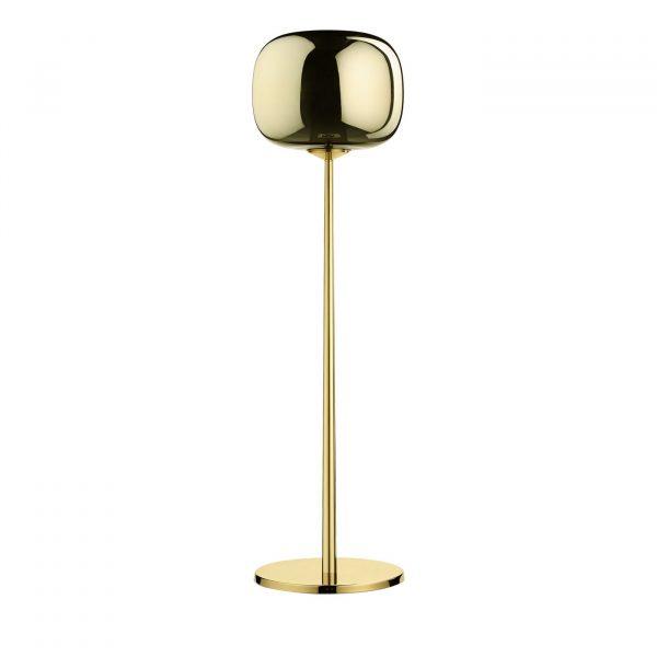 Dusk Dawn Floor Lamp in Polished Brass Finish By GHIDINI1961