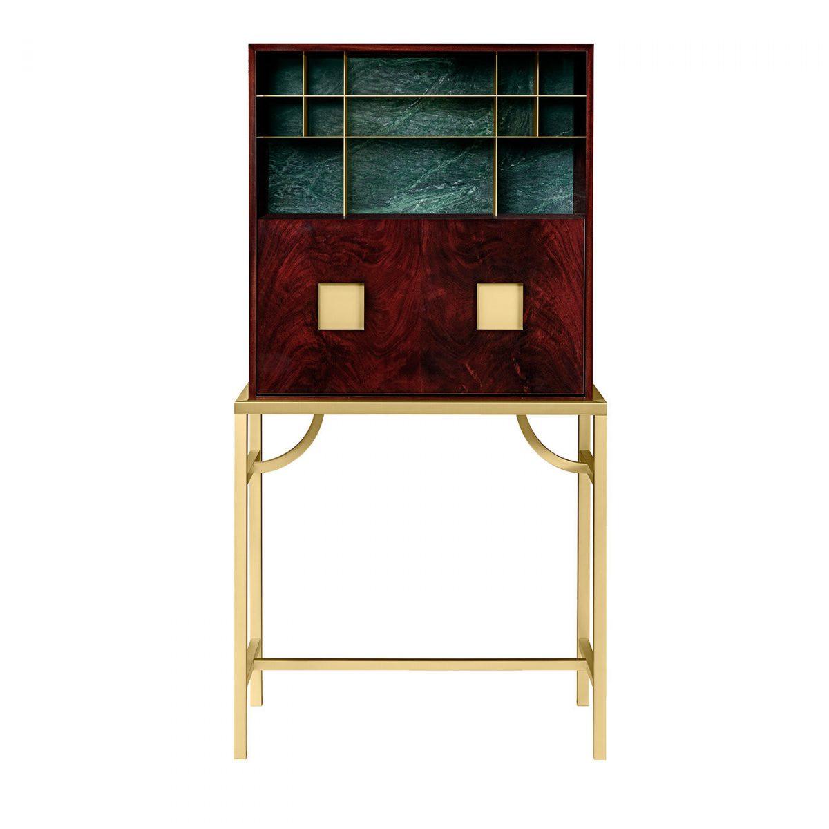 Zuan Mahogany Tall Cabinet by GHIDINI1961