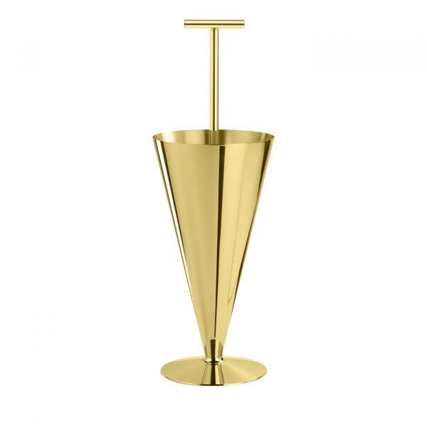 Butler Satin Brass Umbrella Stand By GHIDINI1961