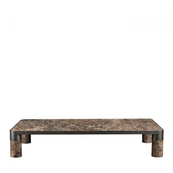 Bold Emperador Marble Coffee Table by GHIDINI1961