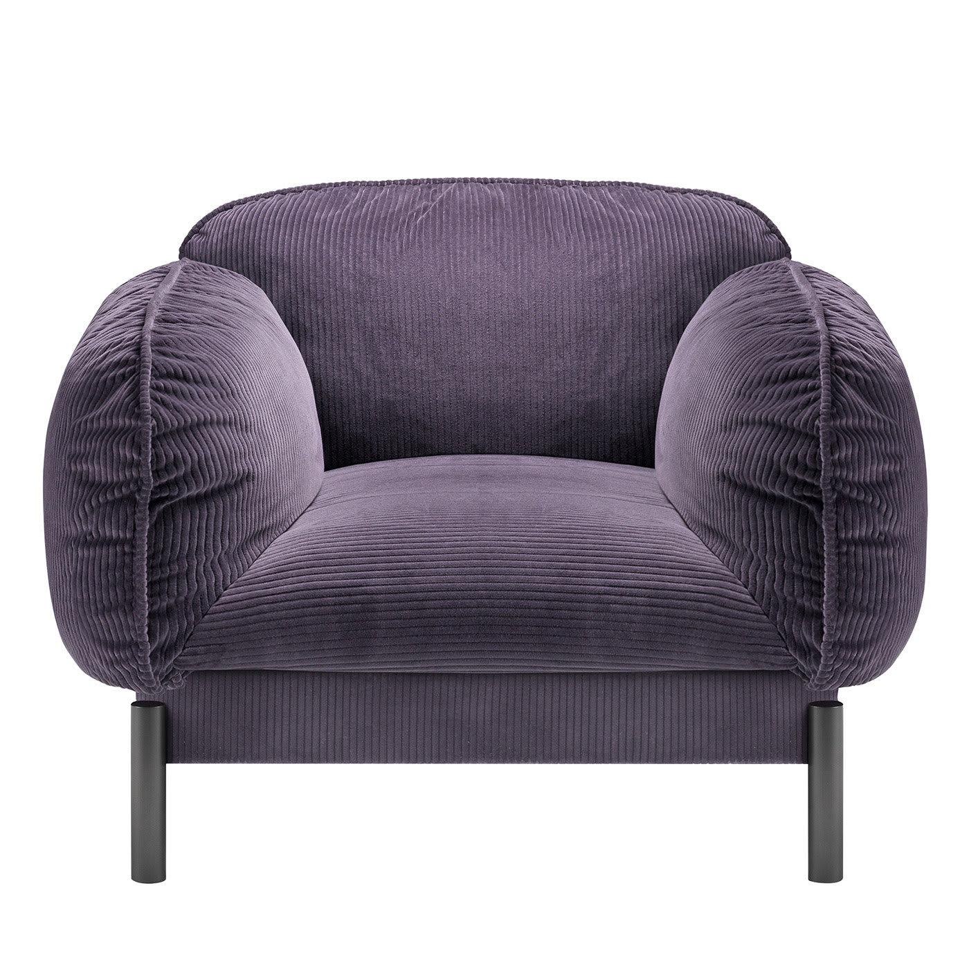 Tarantino Purple Lounge Chair by GHIDINI1961