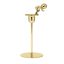 Omini Diver Short Candlestick in Polished Brass By GHIDINI1961