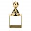 Omini Top Napkin Ring in Polished Brass By GHIDINI1961