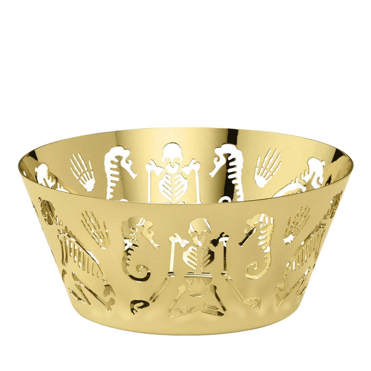 Medium Bowl Gold By GHIDINI1961