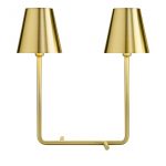 Bio Satin Brass Table Lamp By GHIDINI1961