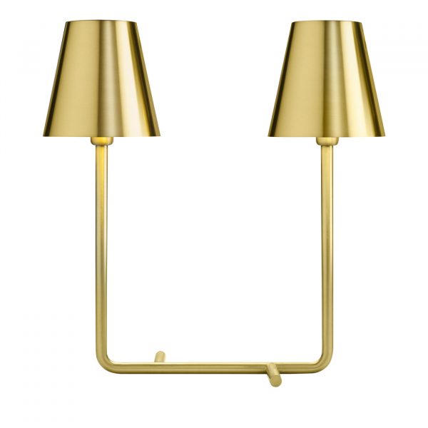 Bio Satin Brass Table Lamp By GHIDINI1961