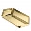 Axonometry Polished Brass Large Parallelepiped Tray By GHIDINI1961