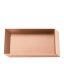 Axonometry Copper Small Rectangular Tray in Copper By GHIDINI1961