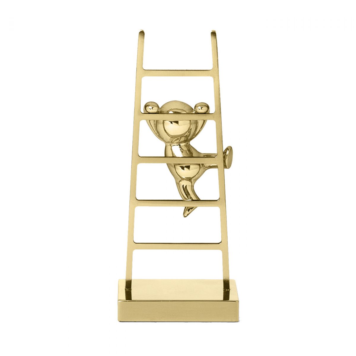 Omini Climber Clip Holder in Polished Brass By GHIDINI1961