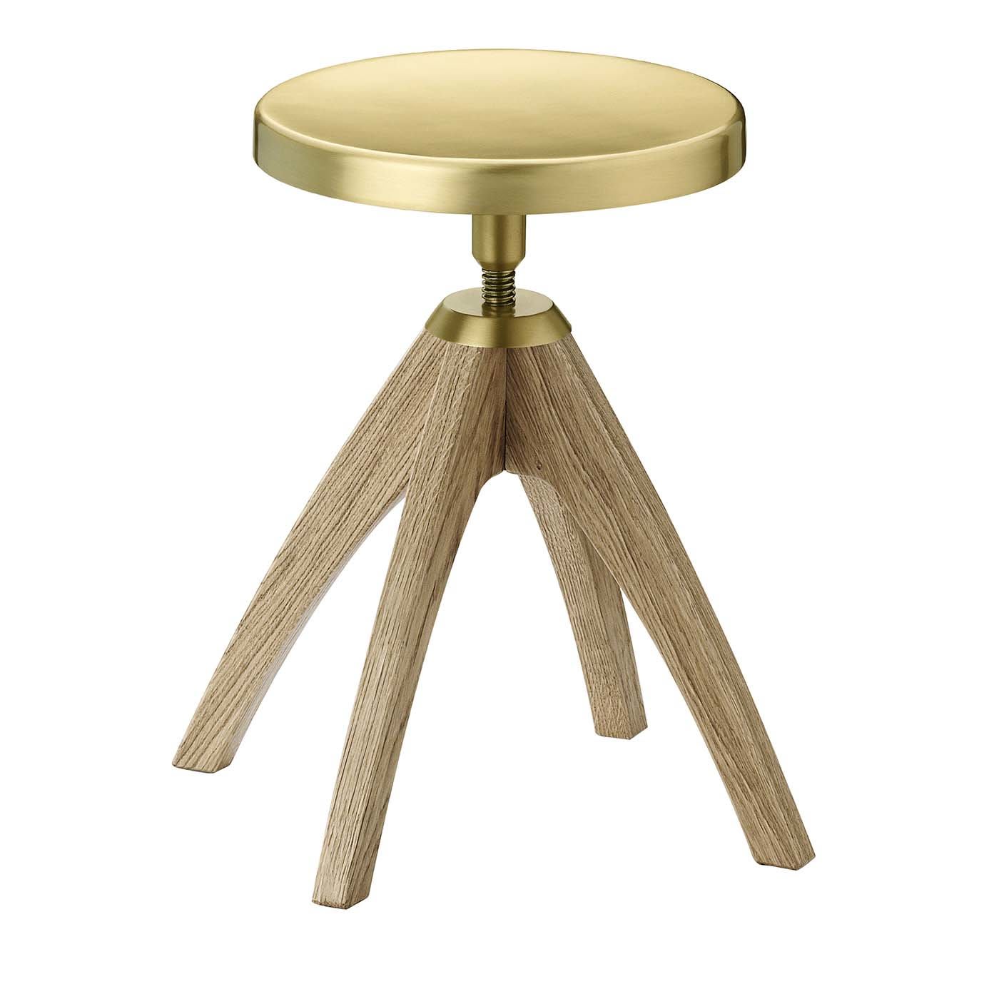 Leporello Junior Stool with Light Oak Legs by GHIDINI1961