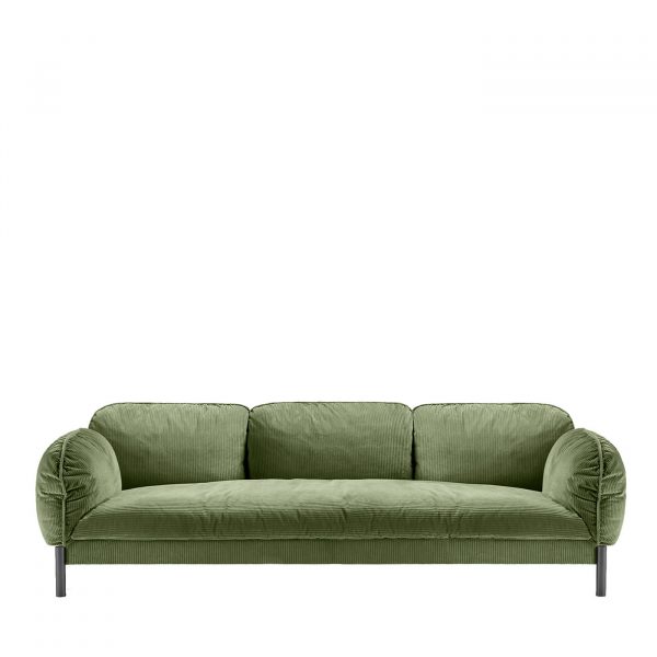 Tarantino Green Velvet Sofa by GHIDINI1961