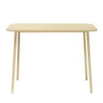 Miami Table Satin Gold By GHIDINI1961