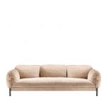 Tarantino Cream 3-Seater Sofa by GHIDINI1961