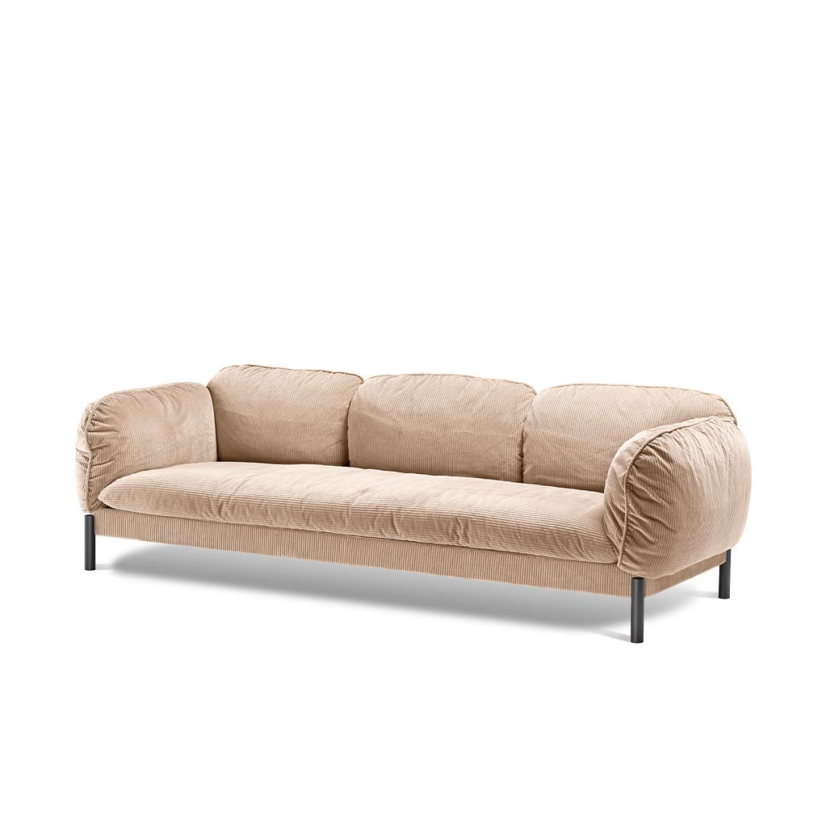 Tarantino Cream 3-Seater Sofa by GHIDINI1961