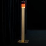 Giotto Gold Floor Lamp By GHIDINI1961