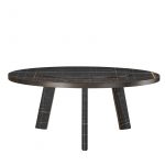 Native Sahara Noir Round Dining Table by GHIDINI1961