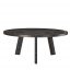 Native Sahara Noir Round Dining Table by GHIDINI1961