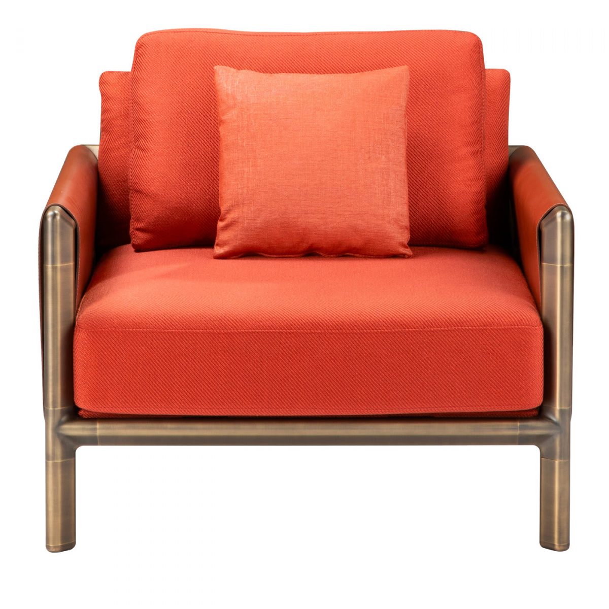 Frame Fabric Armchair By GHIDINI1961