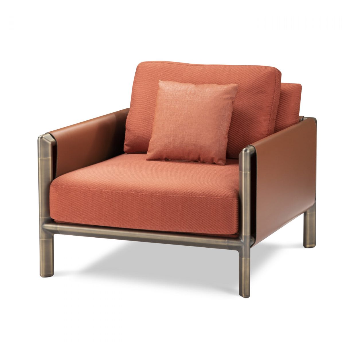 Frame Fabric Armchair By GHIDINI1961