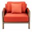 Frame Fabric Armchair By GHIDINI1961