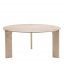 Ottanta Round Travertine Dining Table by GHIDINI1961