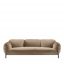 Tarantino Brown 3-Seater Sofa by GHIDINI1961