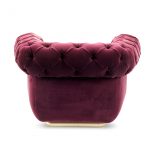 Opera Purple Armchair by GHIDINI1961