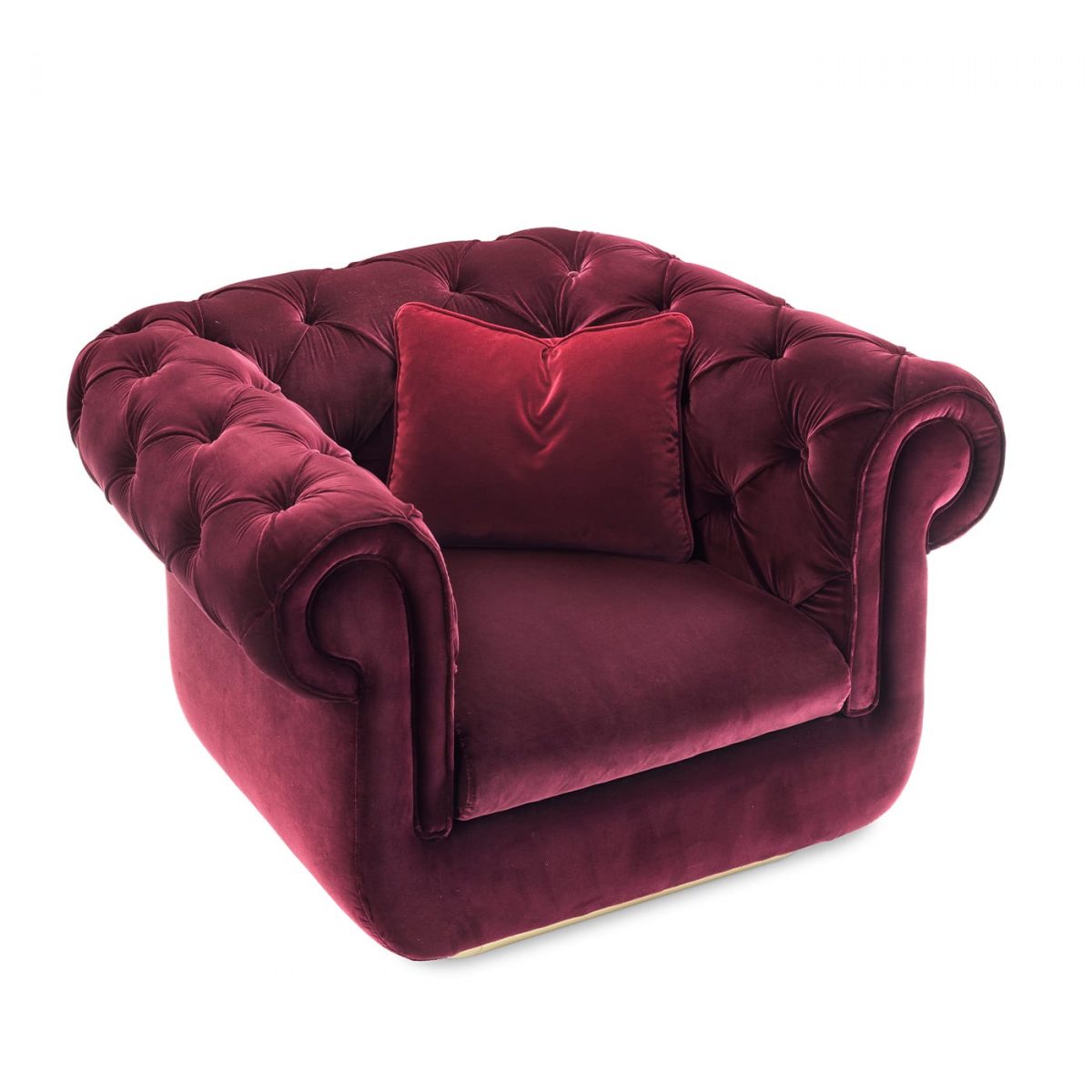 Opera Purple Armchair by GHIDINI1961