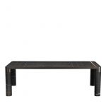 Bold Sahara Noir Marble Dining Table by GHIDINI1961