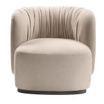 Sipario Beige Armchair by GHIDINI1961