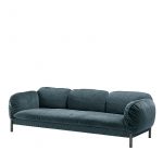 Tarantino Blue Velvet Sofa by GHIDINI1961