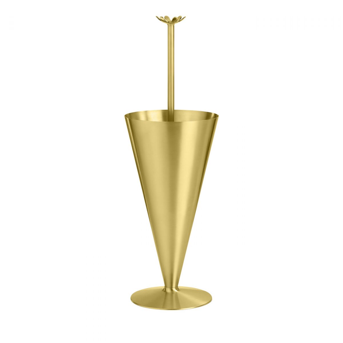 Tumbrella Umbrella Stand in Polished Brass By GHIDINI1961