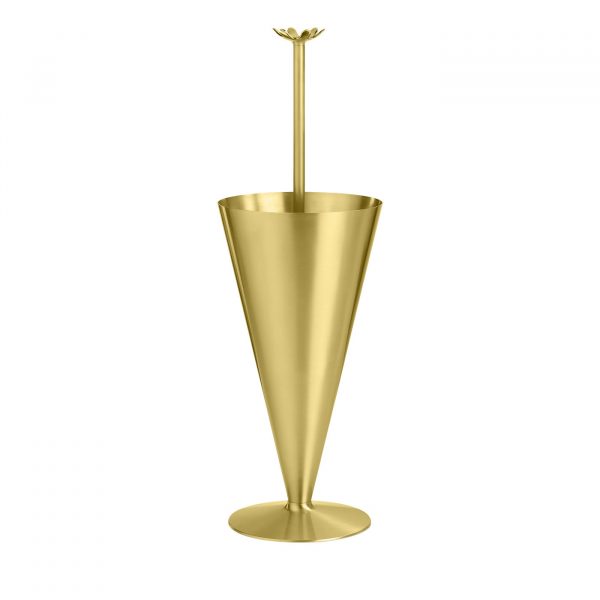 Tumbrella Umbrella Stand in Polished Brass By GHIDINI1961