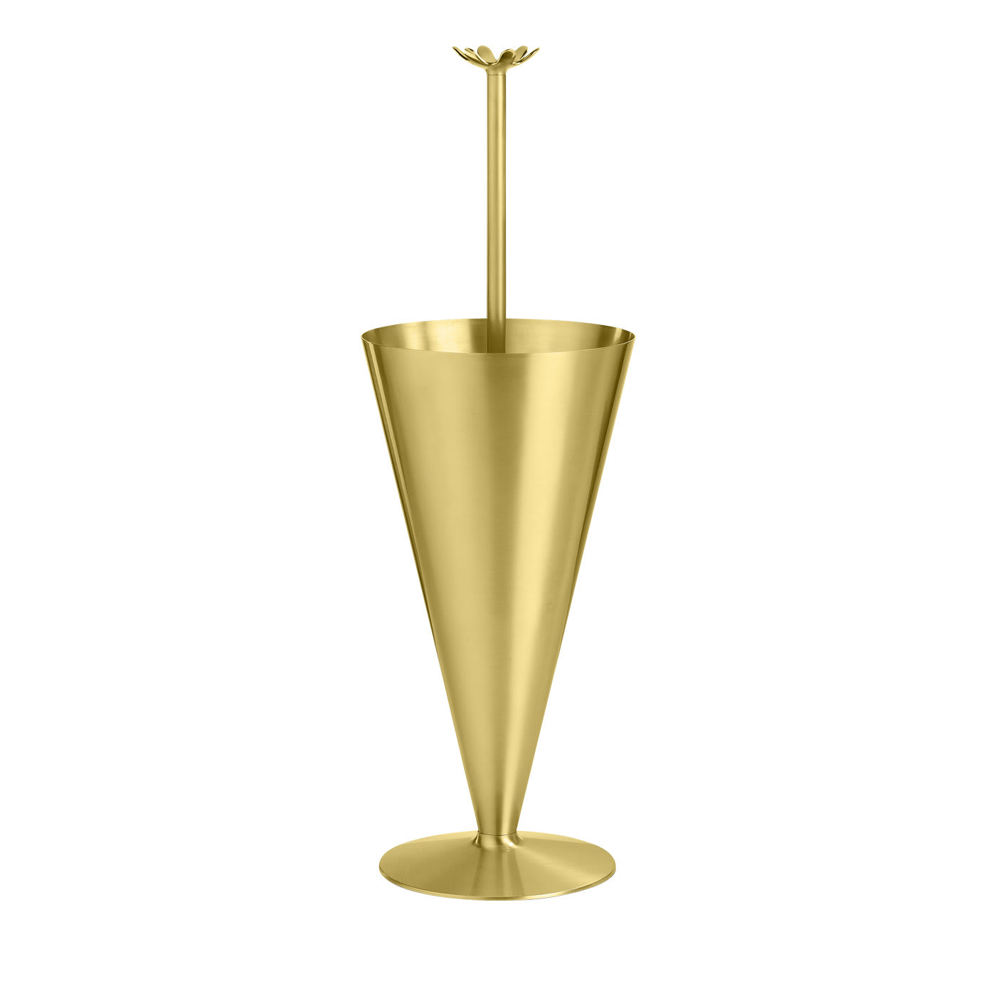 Tumbrella Umbrella Stand in Polished Brass By GHIDINI1961