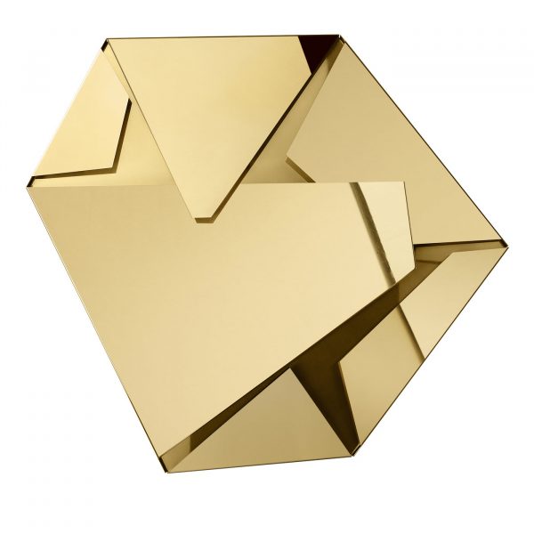 Kaleidos Gold Small Wall Light By GHIDINI1961