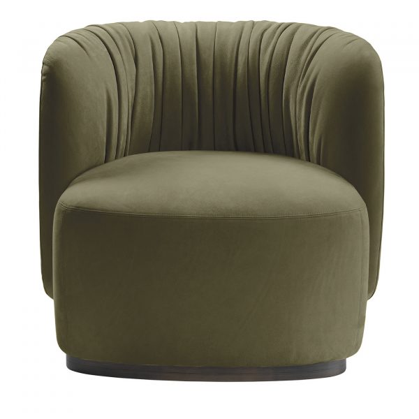 Sipario Green Armchair by GHIDINI1961