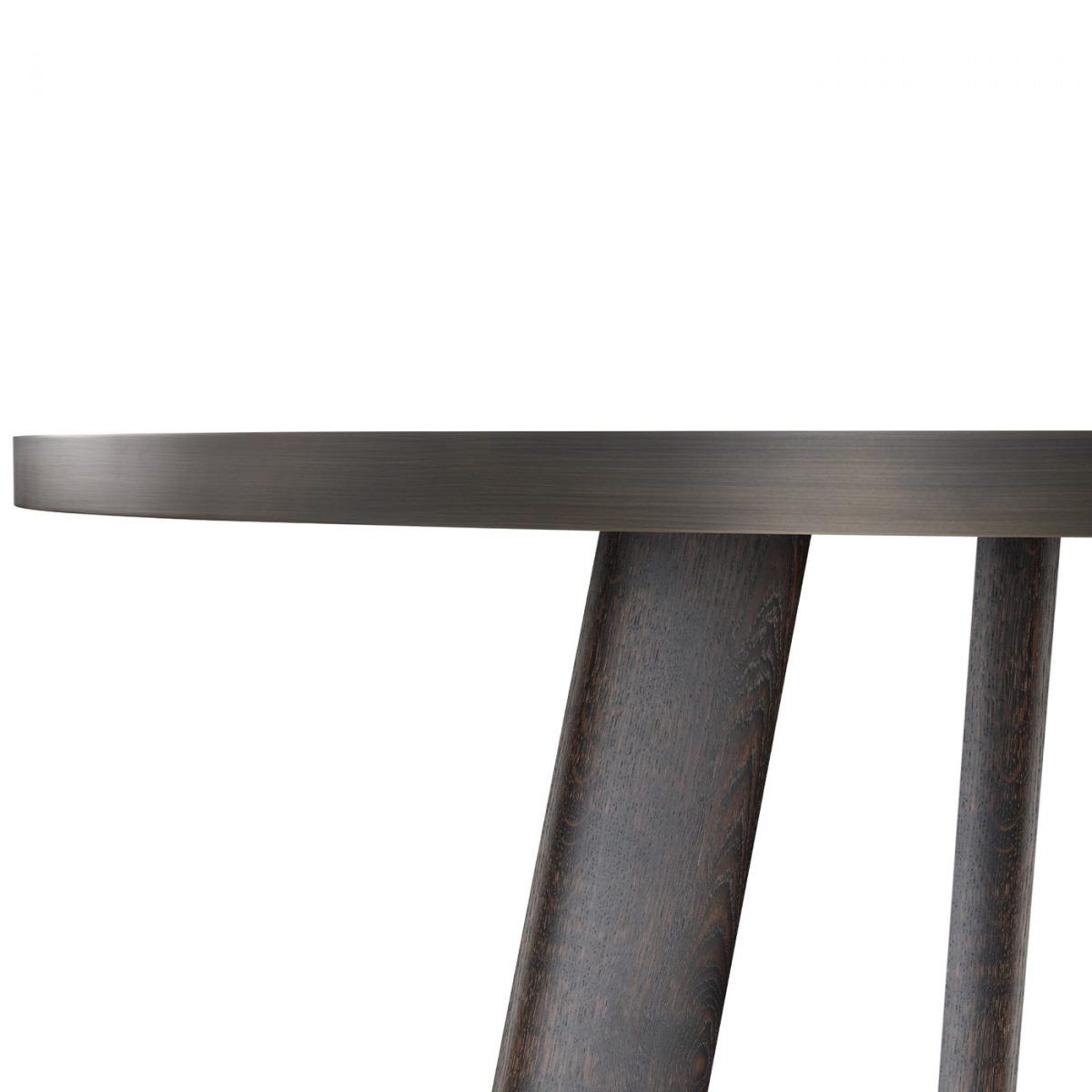 Native Round Brown Table by GHIDINI1961