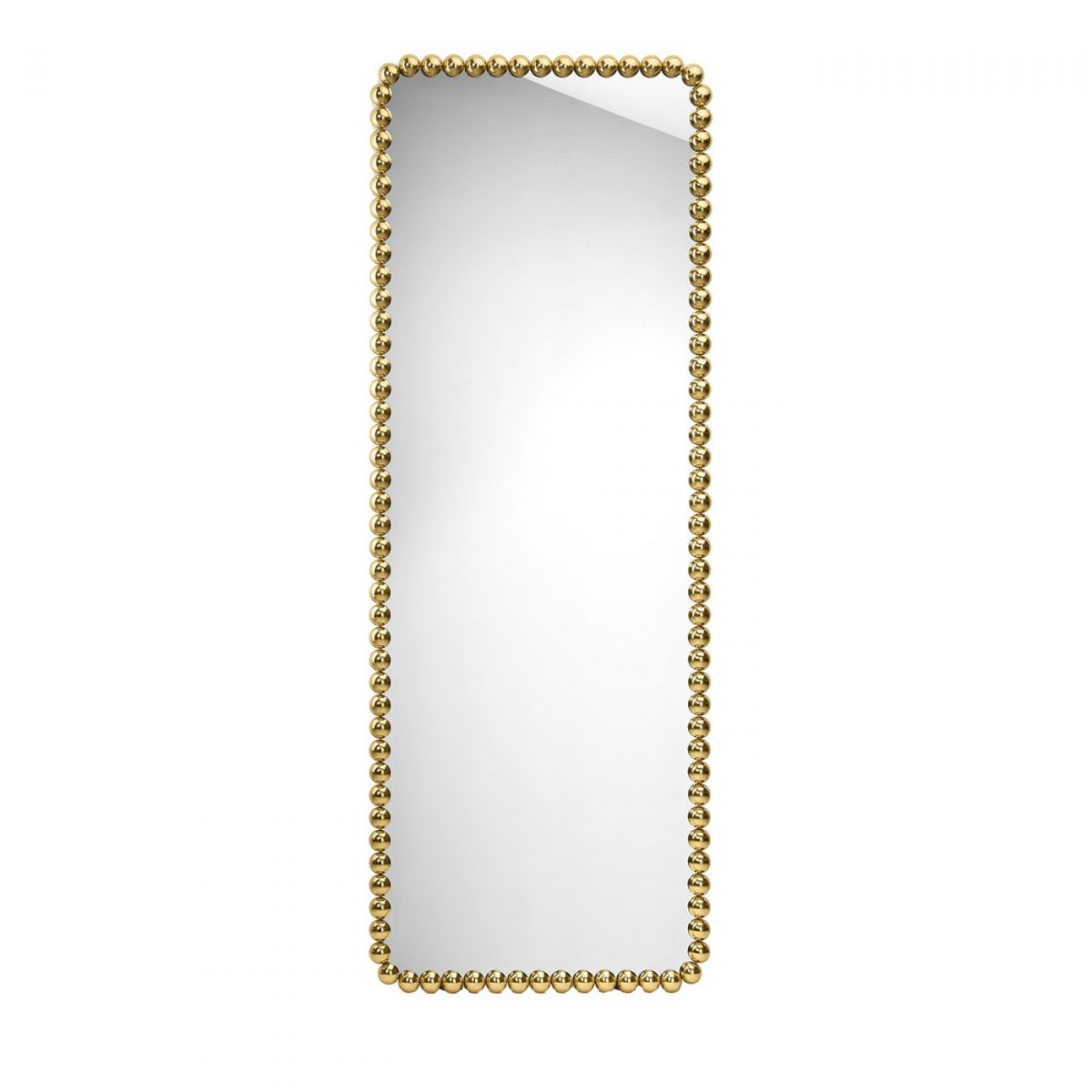 Gioiello Free Standing Gold Mirror by GHIDINI1961