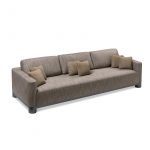 Bold Brown 3-Seater Sofa by GHIDINI1961