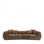 Infinito Medium Brown Sofa by GHIDINI1961