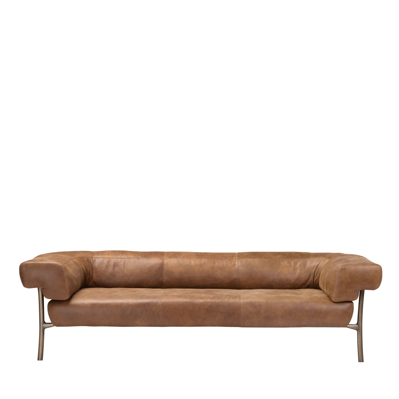 Katana 3-Seat Leather Sofa By GHIDINI1961