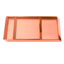 Axonometry Set of 2 Rose Trays By GHIDINI1961