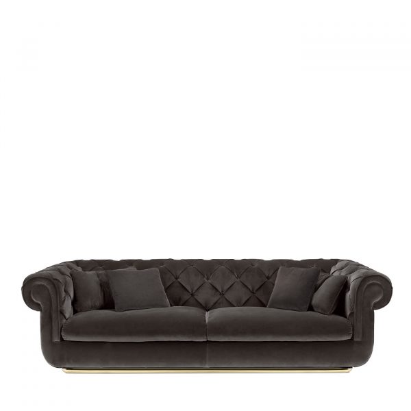 Opera Black Sofa by GHIDINI1961