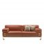 Shaker 2-Seater Orange Sofa by GHIDINI1961