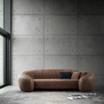 Bridge 3-Seater Brown Sofa by GHIDINI1961